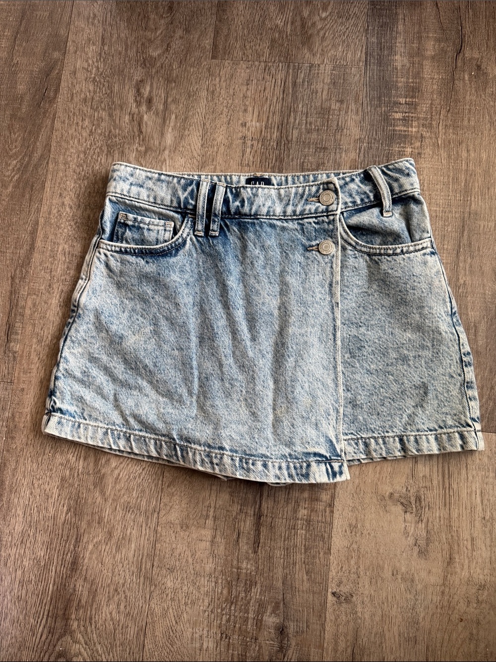 GAP Light Blue Denim Skort